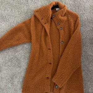 Aritiza Burnt Orange Sweater / Jacket